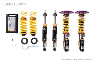 KW V4 Clubsport Coilover Kit for Porsche 911 GT2RS 991.2 Without OE NoseLift